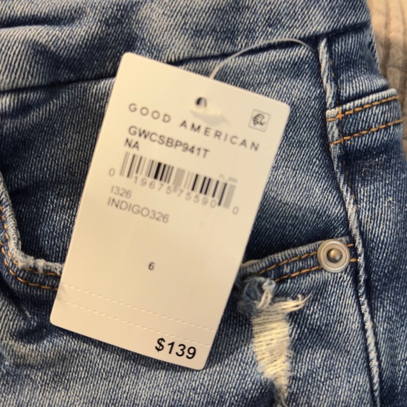 Good American High Rise Blue Jeans - Picture 10 of 10